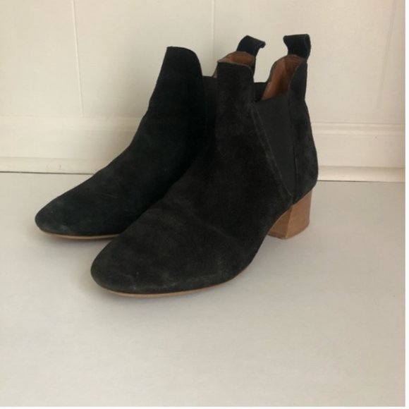 Topshop Suede Black Boots | Suede Boots | Black Boots - Picture 7 of 11